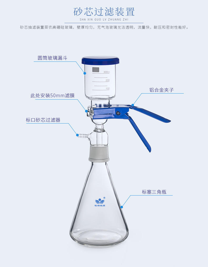 抽滤装置仪器名称图片